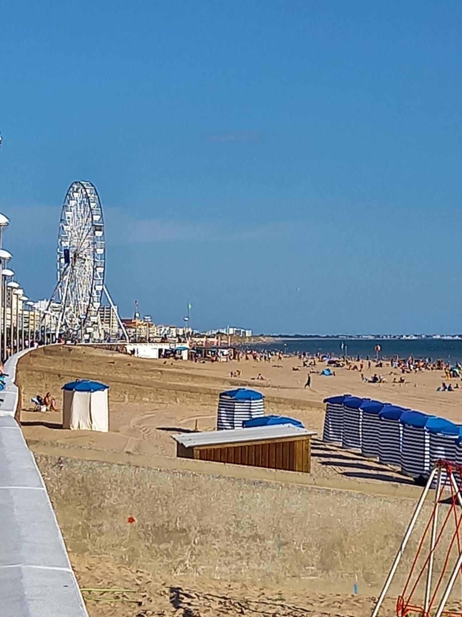 Appartement Spacieux Et Lumineux Secteur Petit Marche A 5 Min A Pied De La Plage 圣让-德蒙 外观 照片